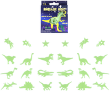 Glow in the dark dinosaur wall stickers