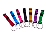 bright colour bottle opener keyring