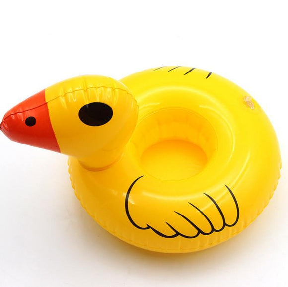 inflatable duck drink holder