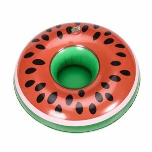 inflatable watermelon drink holder