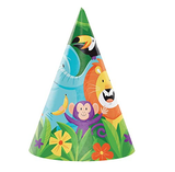 jungle themed party hats