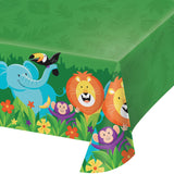 jungle themed party tablecover