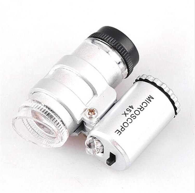 45x pocket microscope