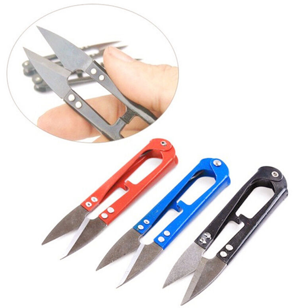 pack of 3 mini craft scissors thread snips