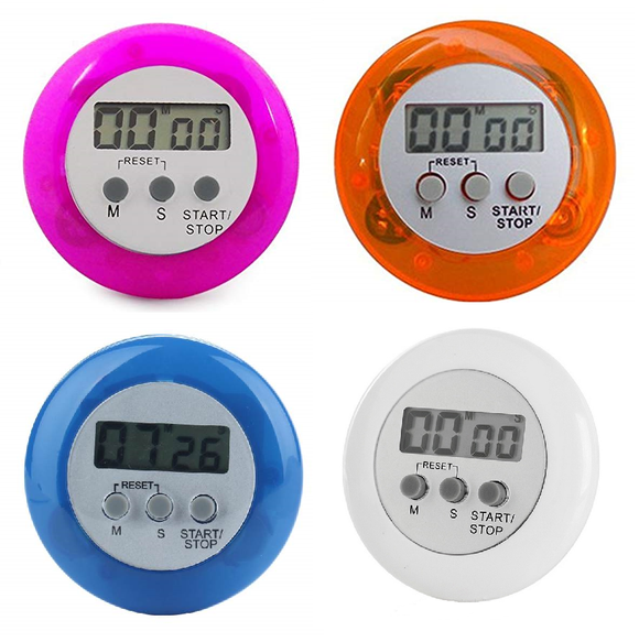 Digital kitchen timer and stopwatch