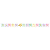 unicorn happy birthday banner